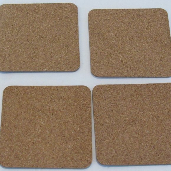 Holland America Cruise Line Ship 4 Cork Backed Coasters Promotional VG - Picture 4 of 5